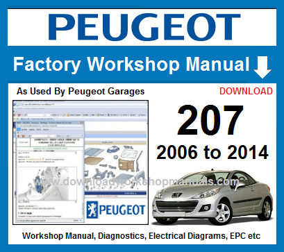 Peugeot 207 Workshop Repair Manual Download